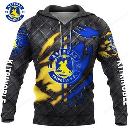 Asteras Tripolis F.C Black Metal Design Shirt