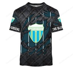 Levadiakos F.C Black Metal Design Shirt