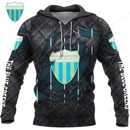 Levadiakos F.C Black Metal Design Shirt