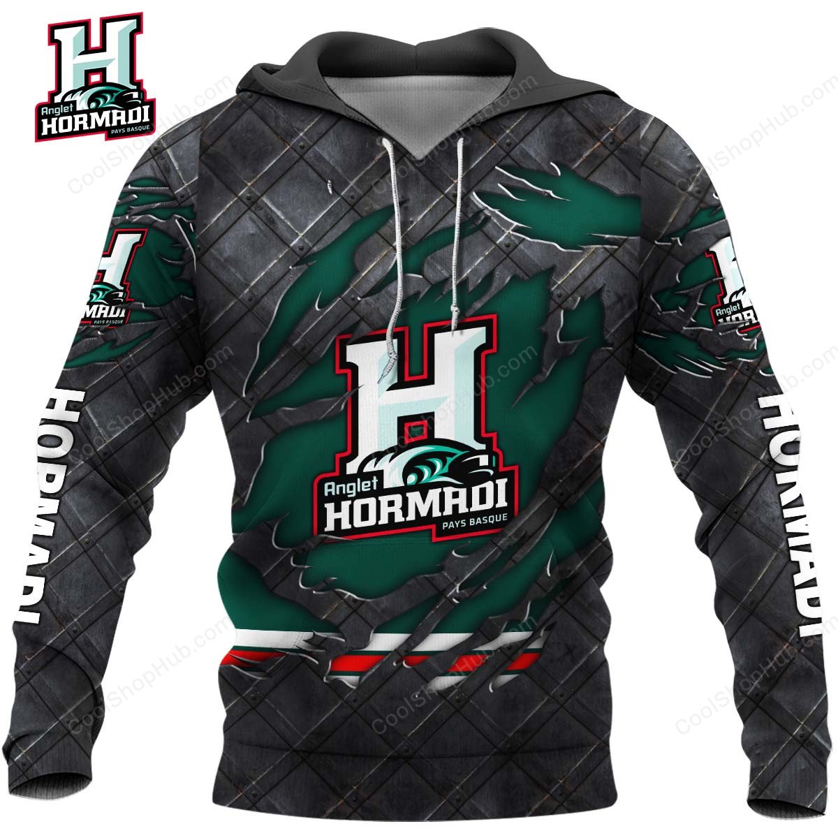 Anglet Hormadi Élite Black Metal Design Shirt