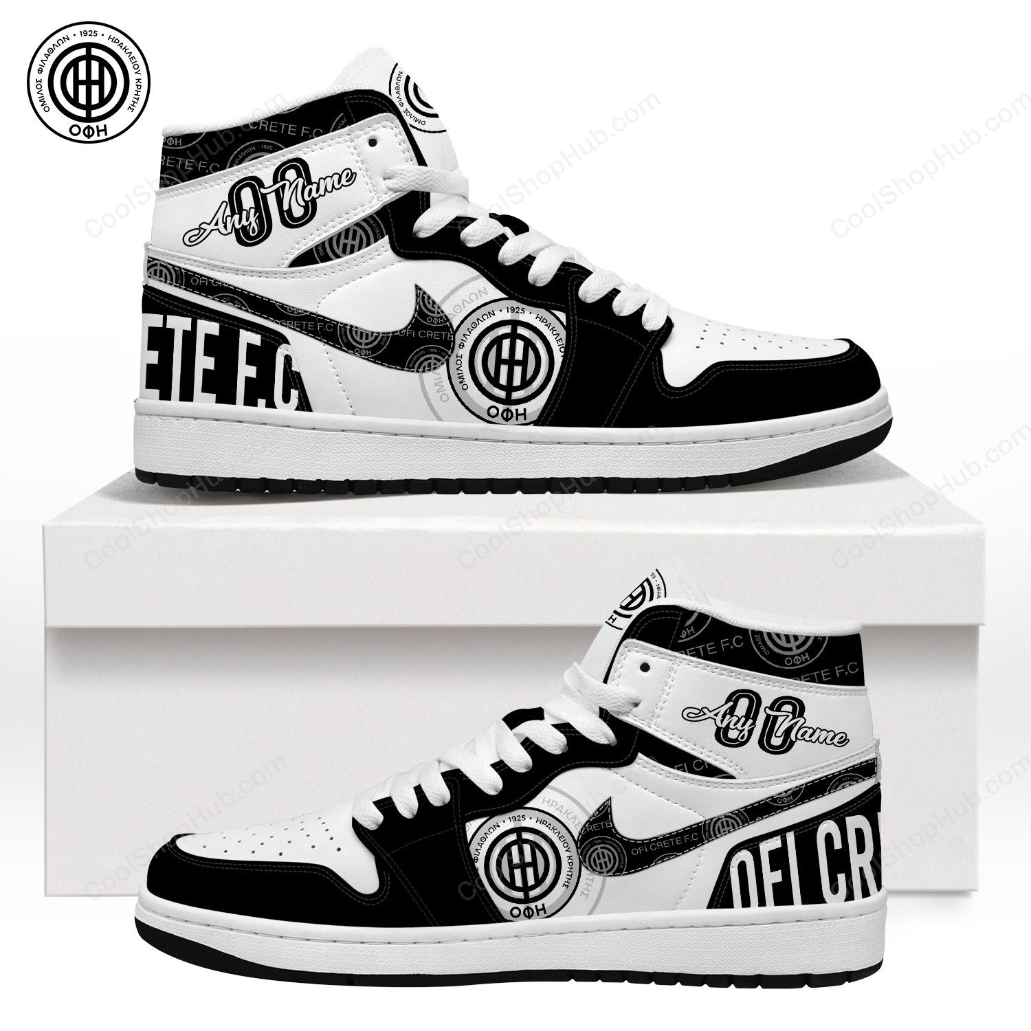 OFI Crete F.C AJ 1 High Top Sneakers V1