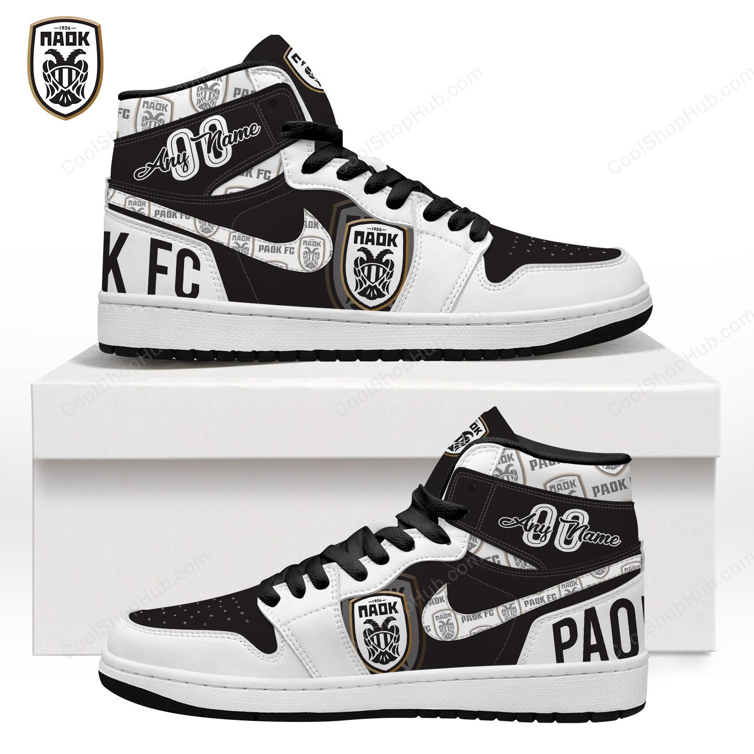 PAOK FC AJ 1 High Top Sneakers V1
