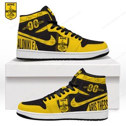 Aris Thessaloniki F.C AJ 1 High Top Sneakers V1