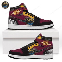 Cleveland Monsters AJ 1 High Top Sneakers V1