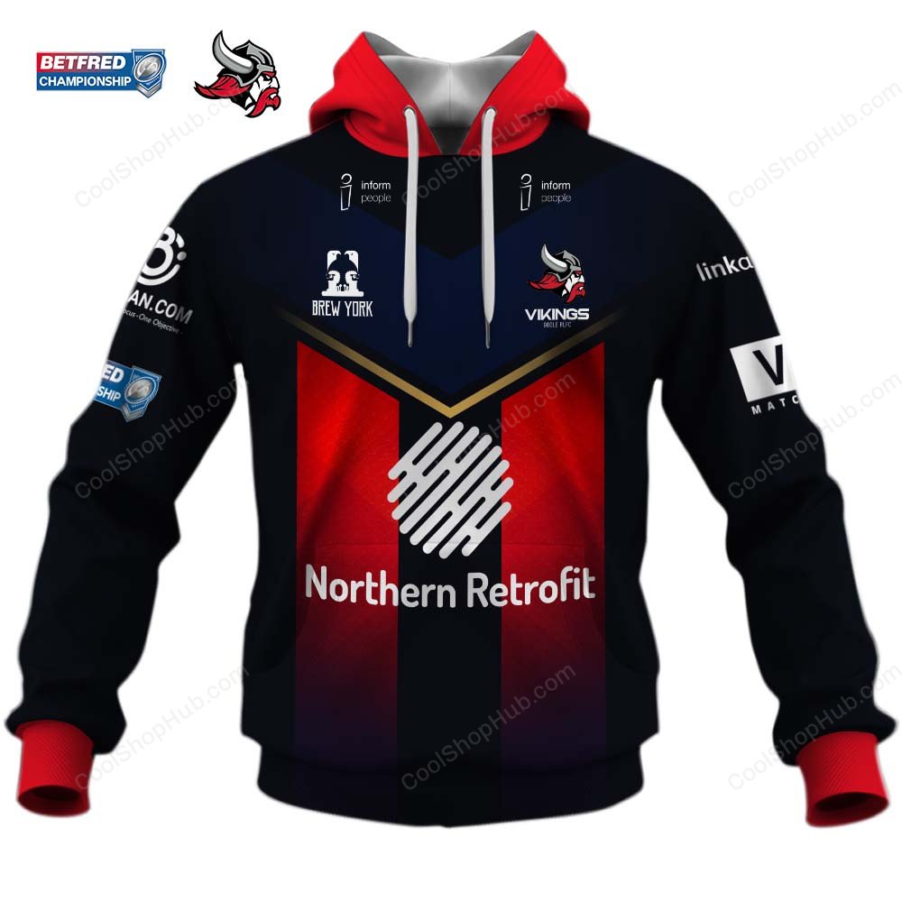 Goole Vikings RFL Championship 2026 Home Jersey Style Shirts