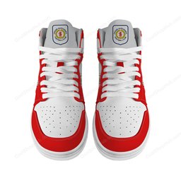 Crewe Alexandra F.C AJ 1 High Top Sneakers V1