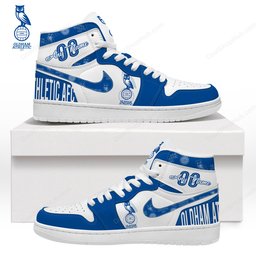Oldham Athletic A.F.C AJ 1 High Top Sneakers V1