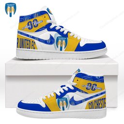 Colchester United F.C AJ 1 High Top Sneakers V1
