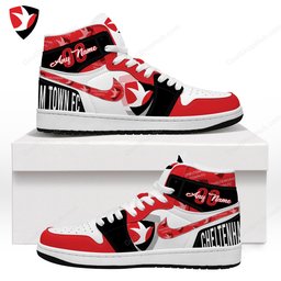 Cheltenham Town F.C AJ 1 High Top Sneakers V1