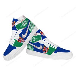 Tranmere Rovers F.C AJ 1 High Top Sneakers V1