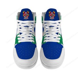 Tranmere Rovers F.C AJ 1 High Top Sneakers V1