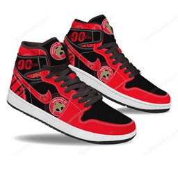 Walsall F.C AJ 1 High Top Sneakers V1