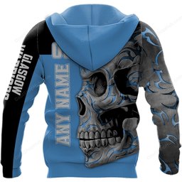 Glasgow Warriors Skull Fury Design
