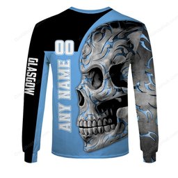 Glasgow Warriors Skull Fury Design