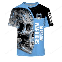 Glasgow Warriors Skull Fury Design
