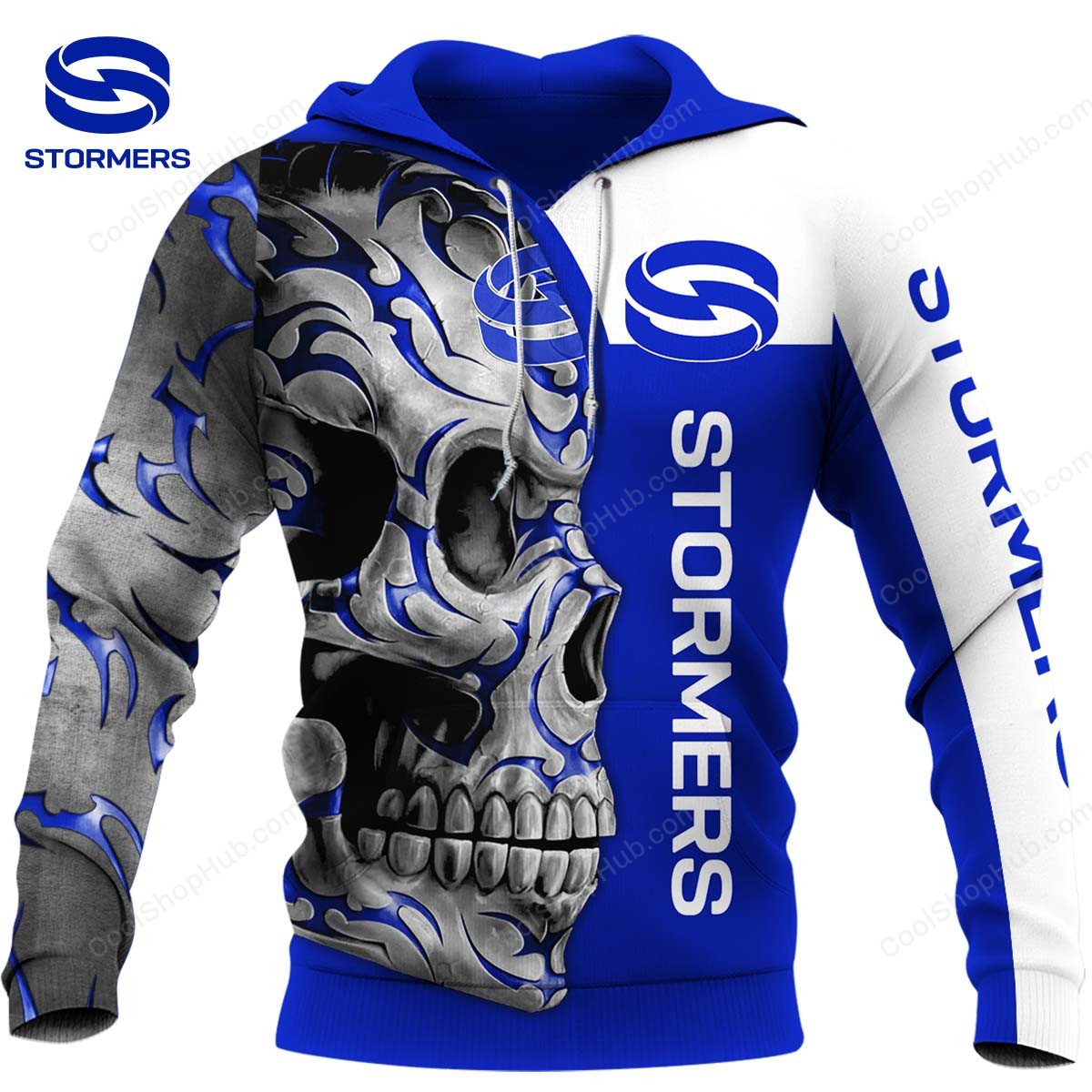 Stormers Skull Fury Design
