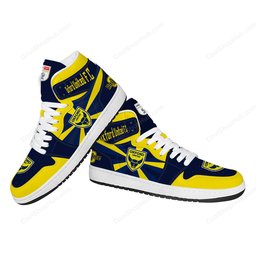 Oxford United F.C AJ 1 High Top Sneakers V2