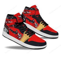 Goole Vikings AJ 1 High Top Sneakers V1
