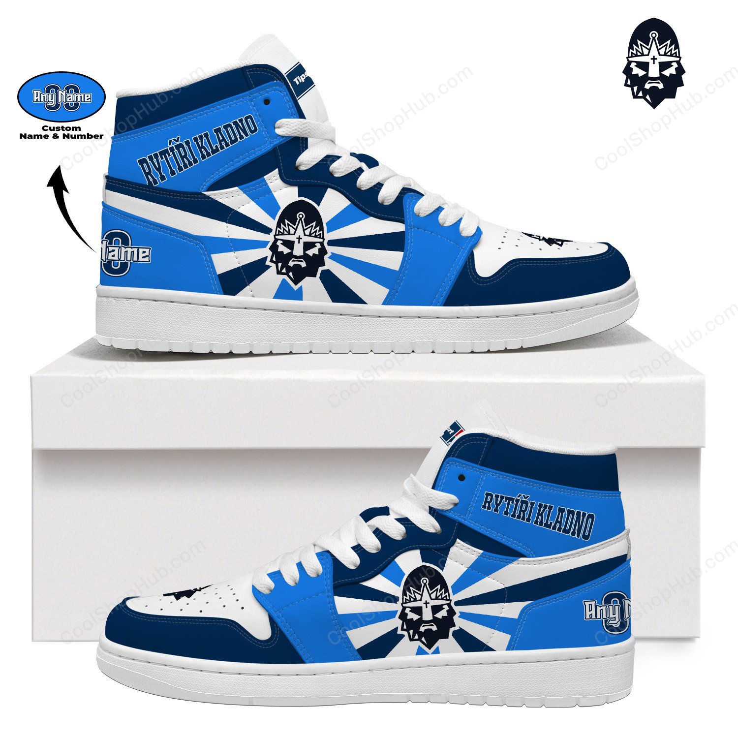 Rytíři Kladno AJ 1 High Top Sneakers V2