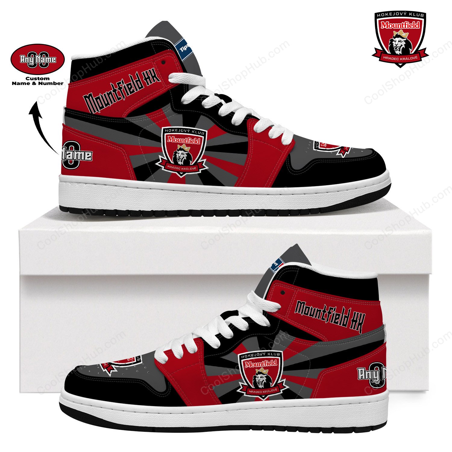 Mountfield HK AJ 1 High Top Sneakers V2