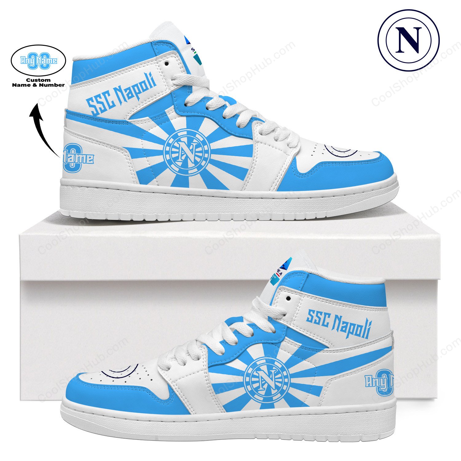 SSC Napoli AJ 1 High Legacy Shoes V2