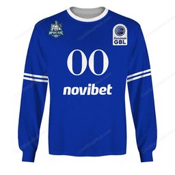 Iraklis B.C GBL 2526 Home Jersey Style Shirts