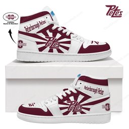 Peterborough Petes AJ 1 High Top Sneakers V2