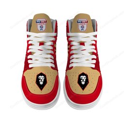 Salford City F.C AJ 1 High Top Sneakers V2