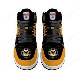 Newport County A.F.C AJ 1 High Top Sneakers V2