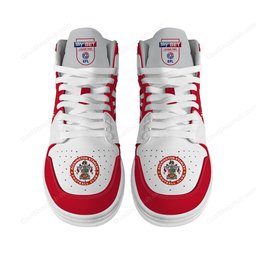 Accrington Stanley F.C AJ 1 High Top Sneakers V2