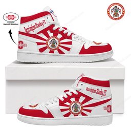 Accrington Stanley F.C AJ 1 High Top Sneakers V2