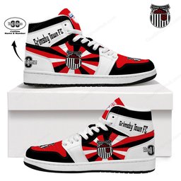 Grimsby Town F.C AJ 1 High Top Sneakers V2