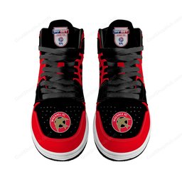 Walsall F.C AJ 1 High Top Sneakers V2