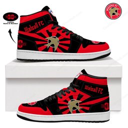 Walsall F.C AJ 1 High Top Sneakers V2
