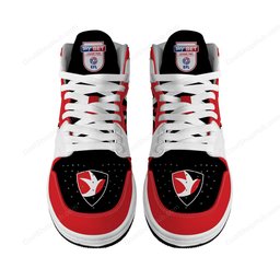 Cheltenham Town F.C AJ 1 High Top Sneakers V2