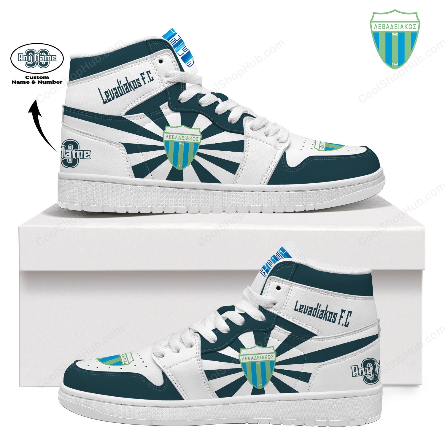 Levadiakos F.C AJ1 High Top Sneakers V2
