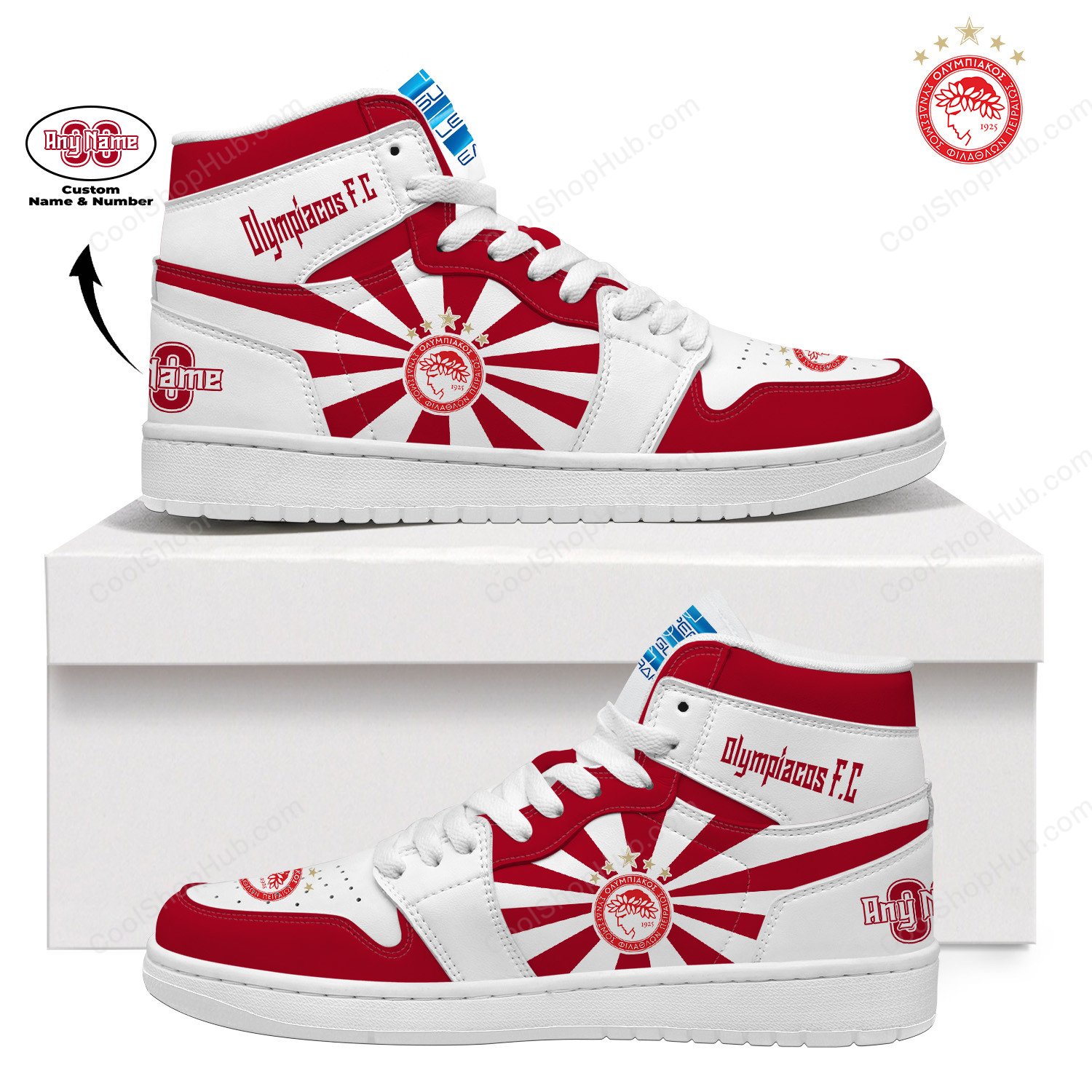 Olympiacos F.C AJ1 High Top Sneakers V2