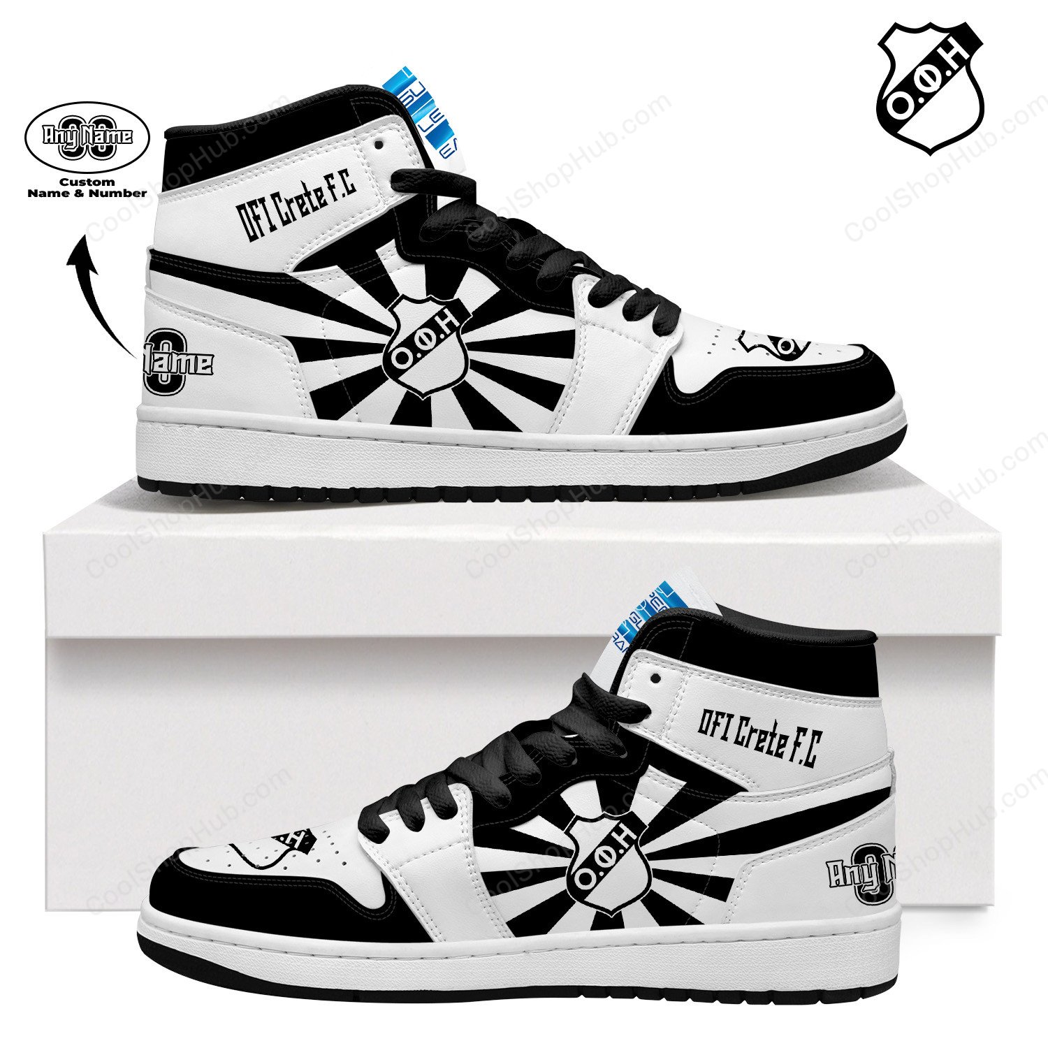 OFI Crete F.C AJ1 High Top Sneakers V2
