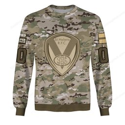 St Helens R.F.C Hunting Camo V3 Design Shirts
