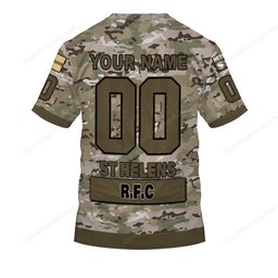 St Helens R.F.C Hunting Camo V3 Design Shirts