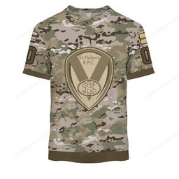 St Helens R.F.C Hunting Camo V3 Design Shirts