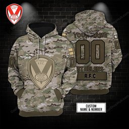 St Helens R.F.C Hunting Camo V3 Design Shirts