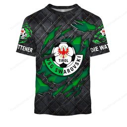 WSG Tirol Black Metal Design Shirt