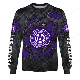 FK Austria Wien Black Metal Design Shirt