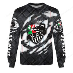 Wolfsberger AC Black Metal Design Shirt
