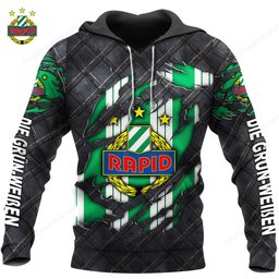 SK Rapid Wien Black Metal Design Shirt