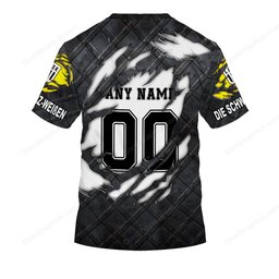 LASK Linz Black Metal Design Shirt