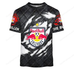 FC Red Bull Salzburg Black Metal Design Shirt