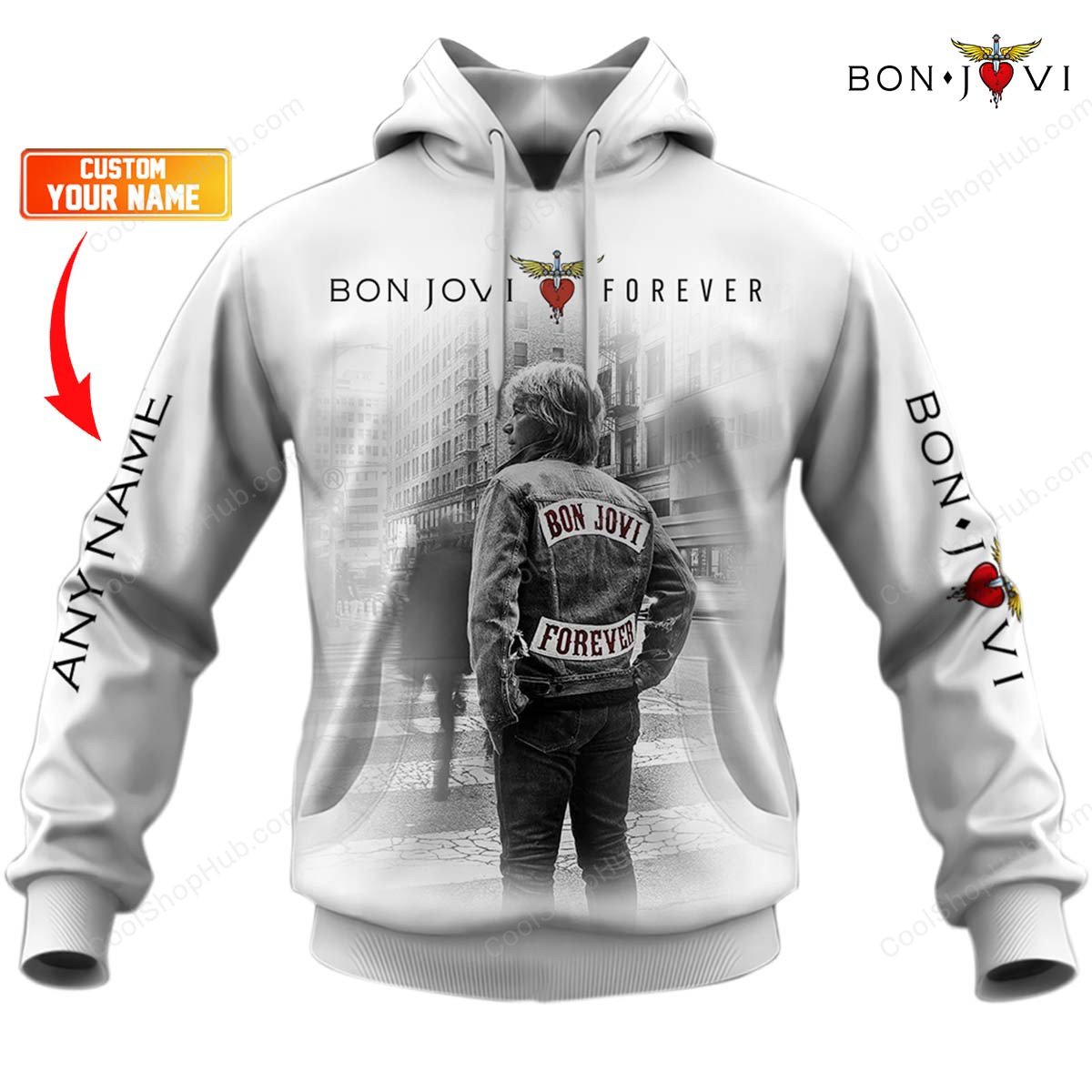 Bon Jovi Forever Tour 2026 Design Shirt V1