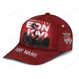 Bon Jovi Forever Tour 2026 Design Cap V2